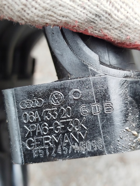 фото №9, Коллектор всасывающий golf 5 octavia 2 leon ii a3 1.6 bse 06a133206db 06a133185kr