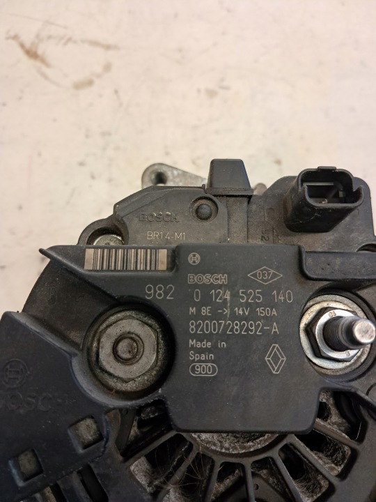 фото №6, Генератор nissan qashqai j10 1.5 dci 8200728292-a