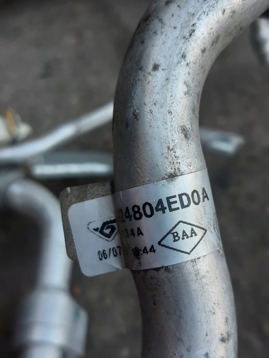 фото №5, Шланг кондиционера (трубка кондиционера, патрубок автокондиционера) 924409867r renault kadjar 1.2