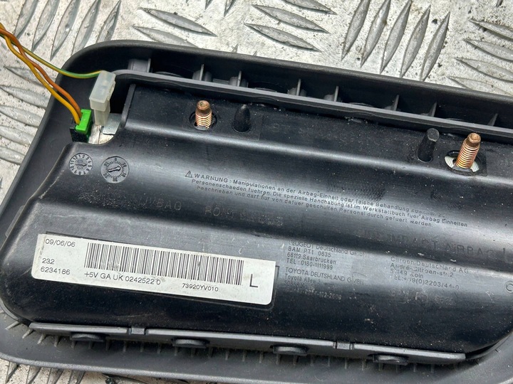 фото №5, Подушка подушка безпеки сидіння ліва водія toyota aygo citroen c1 73920yv010