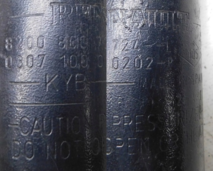 фото №4, 2x амортизатори зад - kangoo ii iii ze citan w415