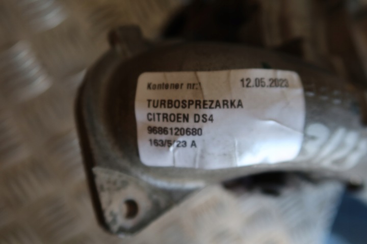 фото №3, Турбонагнетатель citroen ds4 9686120680