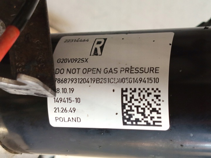 фото №12, Bmw оригинальный номер 6877148 6879312 3' g20 поворотный кулак амортизатор правая правый перед