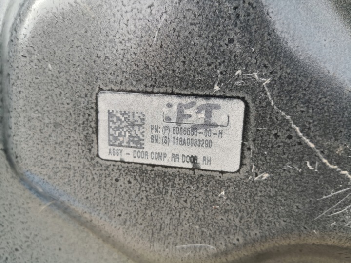 фото №13, Tesla s рестайлинг 16- дверь задние правые 6006566-00-h