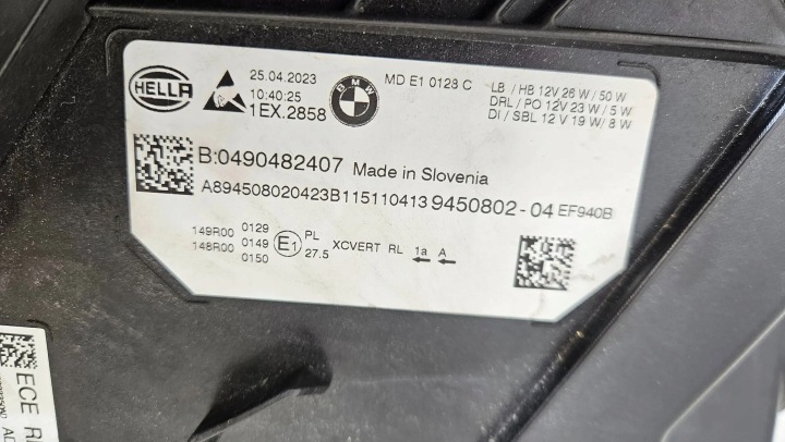 фото №13, Фара передня передня права bmw g20 g21 рестайлінг lci повний led