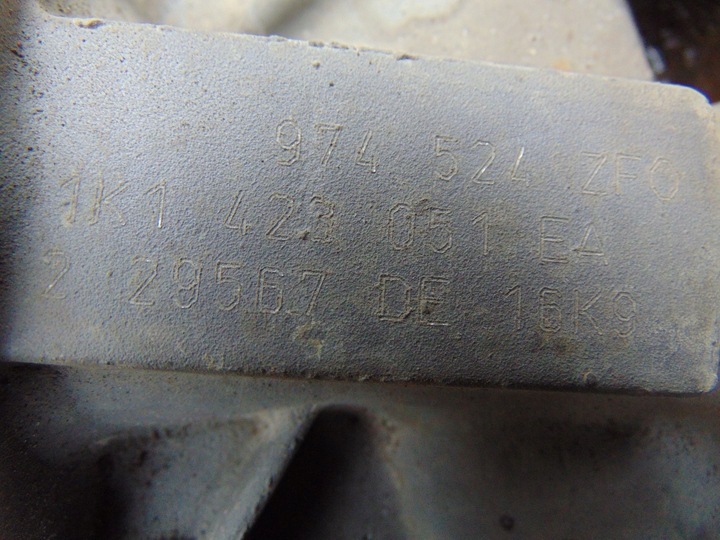 фото №13, Рейка рульового управління трансмісія vw golf vi plus 1.6 tdi європа 1k1423051ea