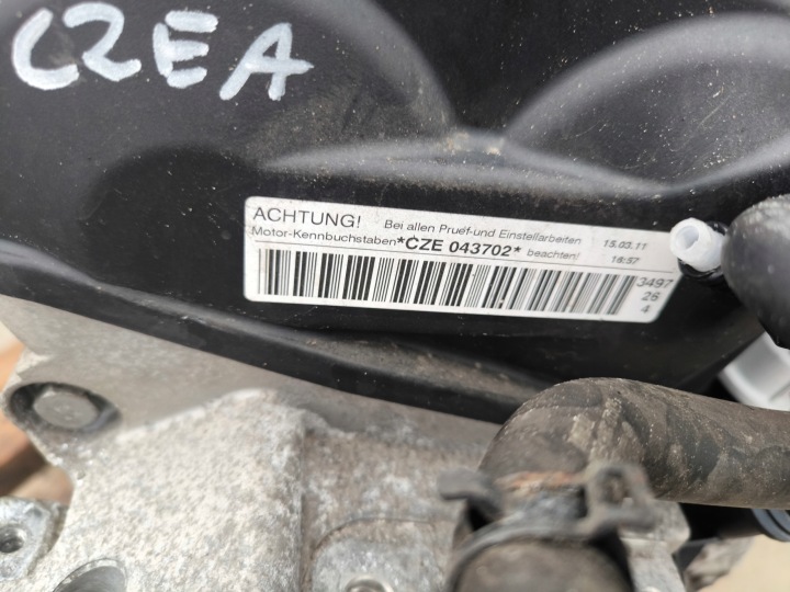 фото №15, Двигун комплектний 1.4 tfsi tsi cze czea audi vw seat skoda оригінал 1 !!!