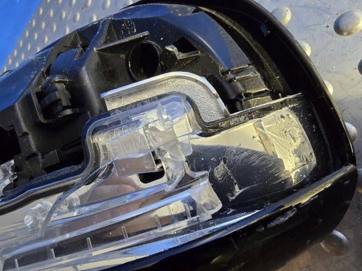 фото №11, Volvo v40 cross country 13- 31299635 дзеркало корпус дзеркало ліва 14 pin