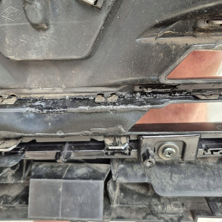 фото №16, Renault espace 5 v 14- бампер перед переднее решётка радиатора плита pdc