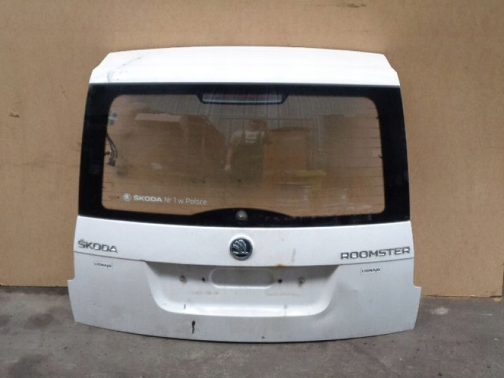 фото №12, Roomster 5j кришка багажника кришка скло рестайлінг fl