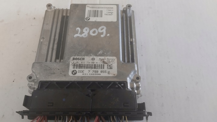 фото №7, Блок керування двигуна комп'ютер bmw e87 e60 e61 2.0d 0281012754 7799855