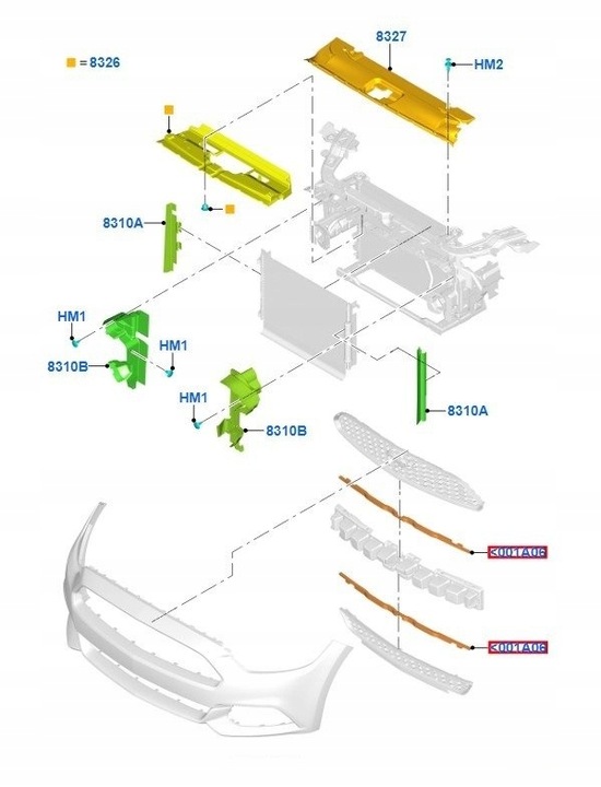 фото №12, Руль воздуха правая mustang 2015-17 _ 5325718 _ fr3b-8102-cd