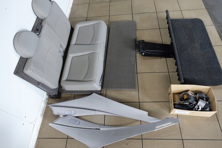 фото №6, Mercedes w211 універсал оббивка 3 ряд сидіння шкіра рестайлінг 7 осіб багажника