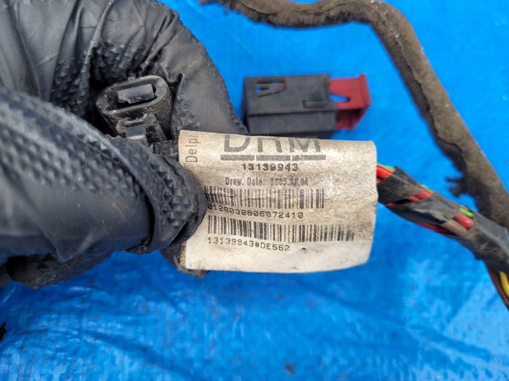 фото №10, Запчастини | vectra c signum джгут установка двері права перед 13139943