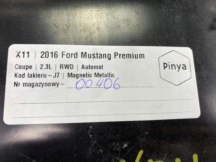 фото №5, Защита усилитель подкапотное пространство ford mustang vi 2015+