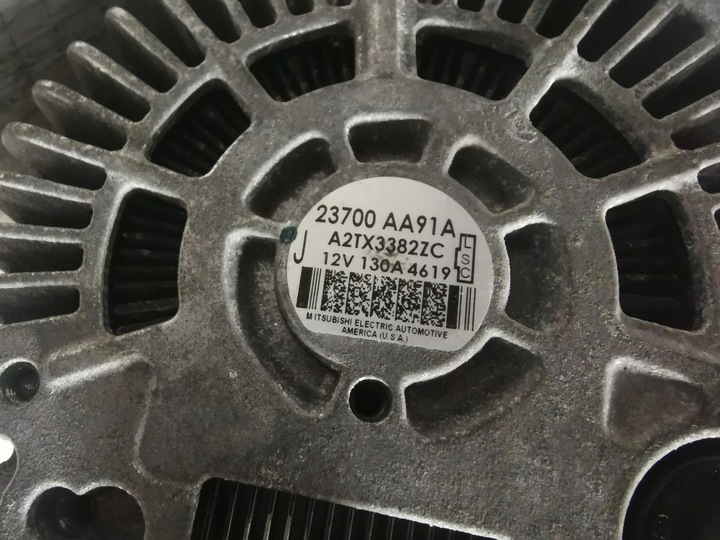 фото №8, Subaru legacy vi 15 usa генератор 2.5b 23700aa91a