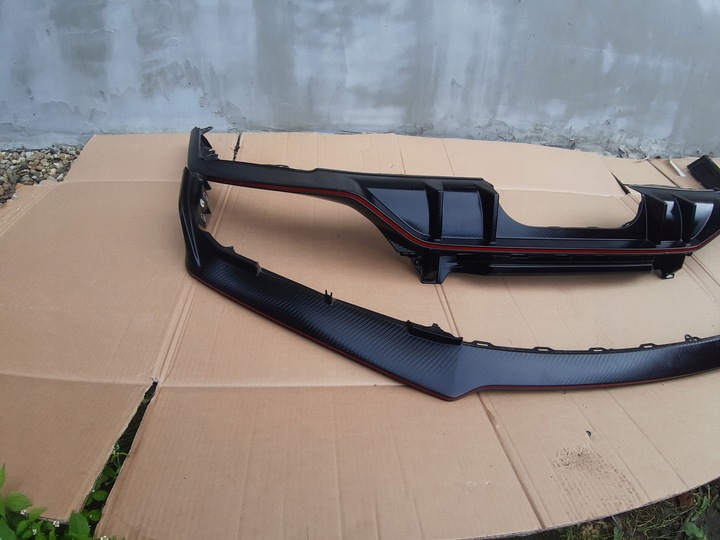 фото №4, Honda civic 10 x r тип спойлер дифузор перед зад