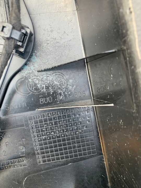 фото №7, Боковина обивка дверь правый зад audi q3