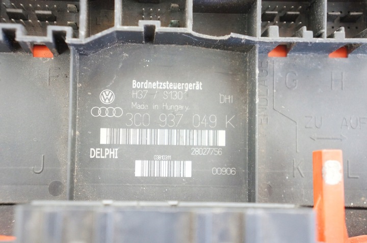 фото №5, Модуль блок керування бортовою мережаю vw golf v a3 3c0937049k