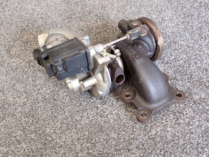 фото №12, Турбокомпрессор 49180-01240 04e145704r seat skoda 1.4 tfsi