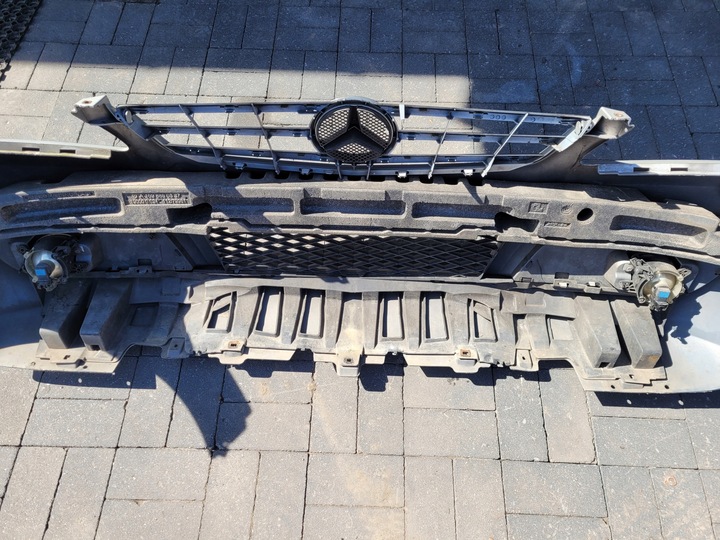 фото №13, Mercedes a w169 avangarde 08-12 рестайлинг бампер переднее решётка радиатора