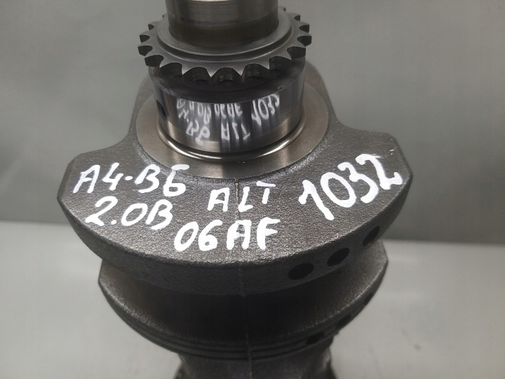 фото №16, Вал коленчатый номинал 2.0 b alt awa passat b5 a4 b6 b7 130km 06af 5da50859