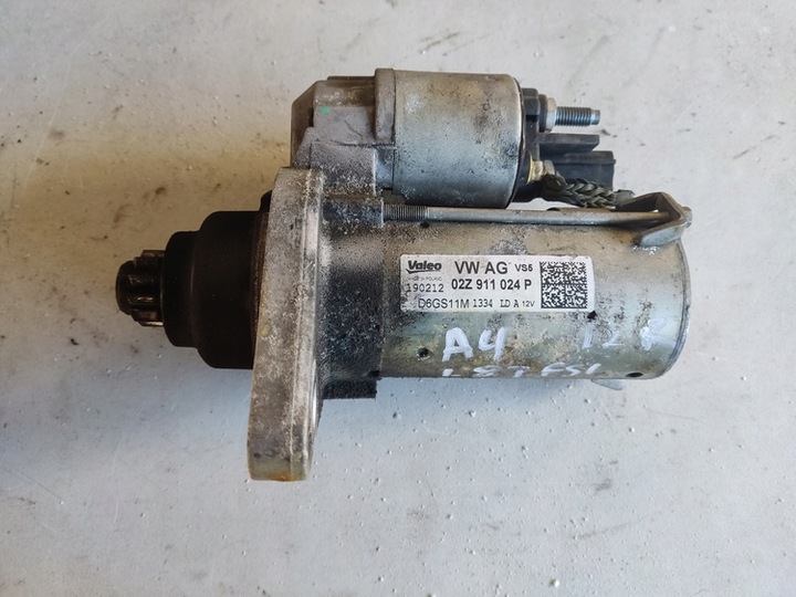 фото №1, Audi a4 стартер 02z911024p