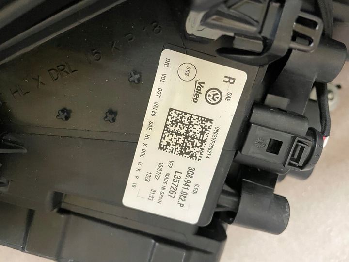 фото №10, Vw arteon лампа перед правая полный led 3g8941082p