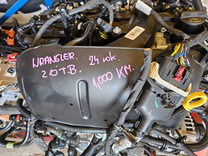 фото №14, Jeep wrangler jl 2.0 tb двигун комплектний 1000km пробіг p04893726da