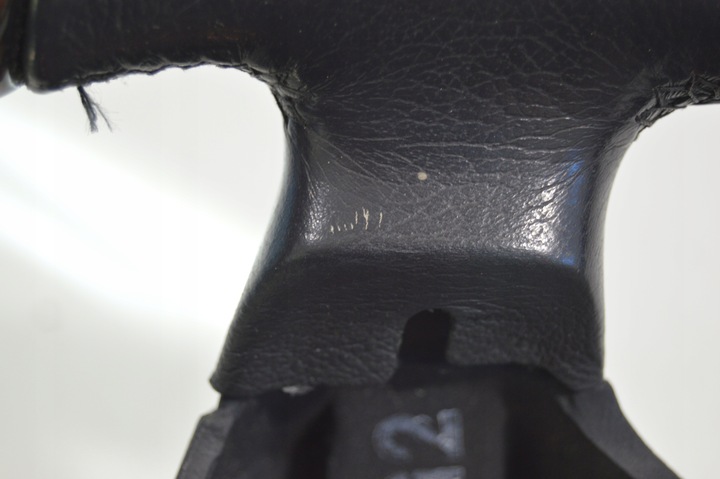 фото №10, Руль кожа дерево mercedes w140 c140 s класс рестайлинг графитовая серый