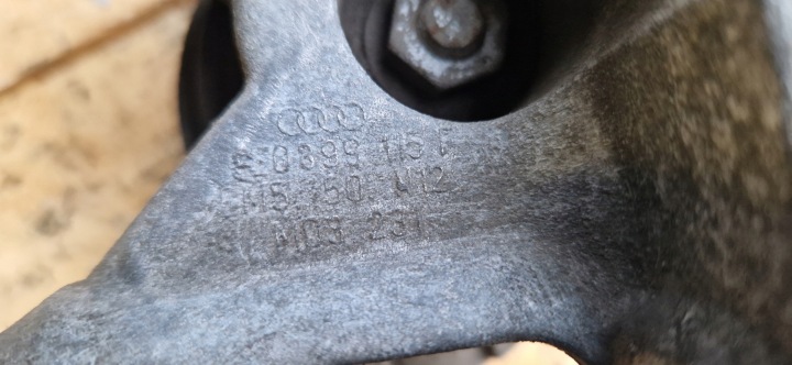 фото №7, Кронштейн подушка коробки кпп / коробка передач audi a4 b7 8e0399115f
