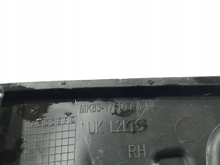 фото №7, Бризковик бампера правий перед jagura f-pace x761 mk83-17f017-ab новий!