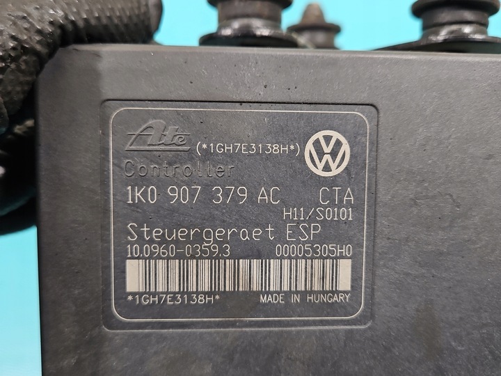 фото №9, Насос abs seat altea 1k0614517af 1k0907379ac