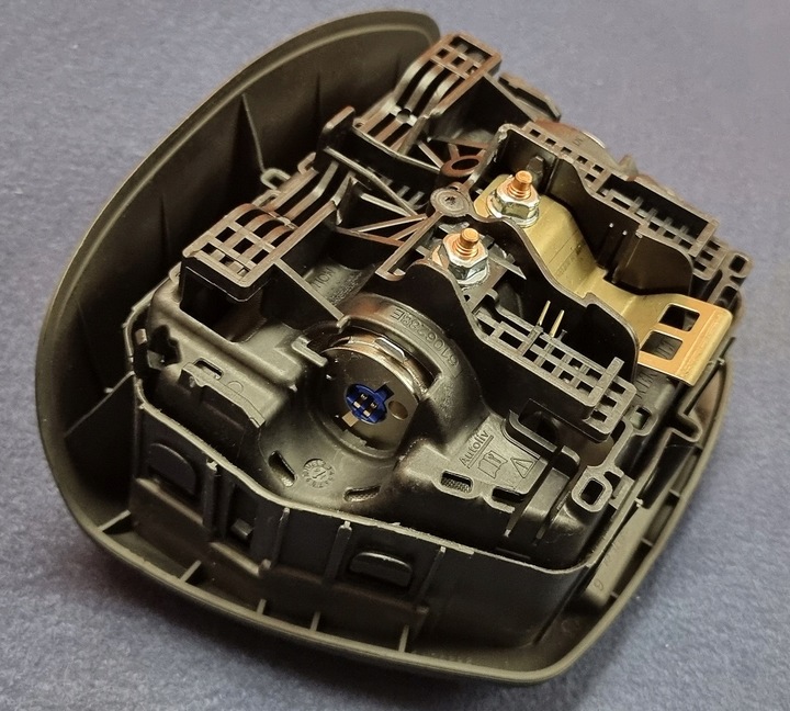 фото №5, Renault kangoo ii рестайлинг 2013-20 подушка водителя подушка безопасности 1 штекер