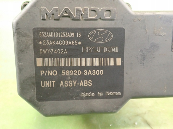 фото №7, Блок управления abs hyundai trajet ii 58920-3a300 bh60106300 5wy7402a