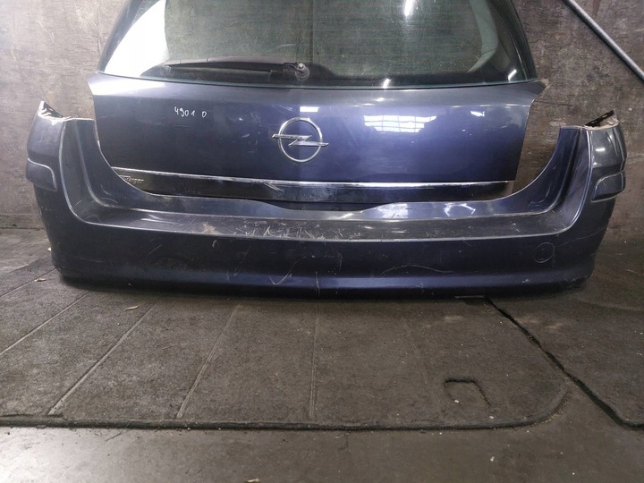 фото №9, Комплектный зад крышка бампер лампа opel astra h z168 универсал