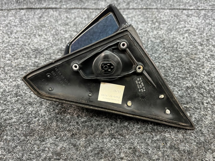 фото №9, Mercedes w124 зеркало правое ele. 5pin код краски - blauschwarz 9199