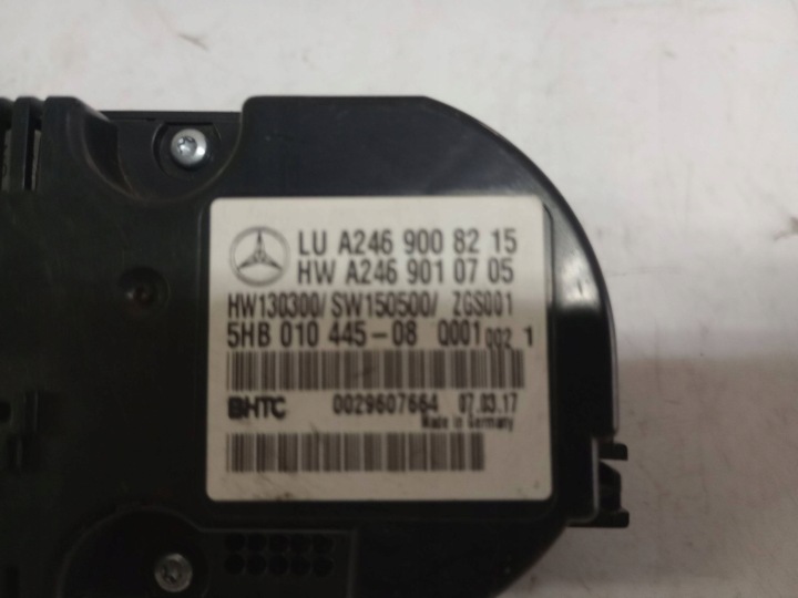 фото №7, Mercedes b w246 w242 2016 панель повітропровід кондиціонера a2469008215 європа