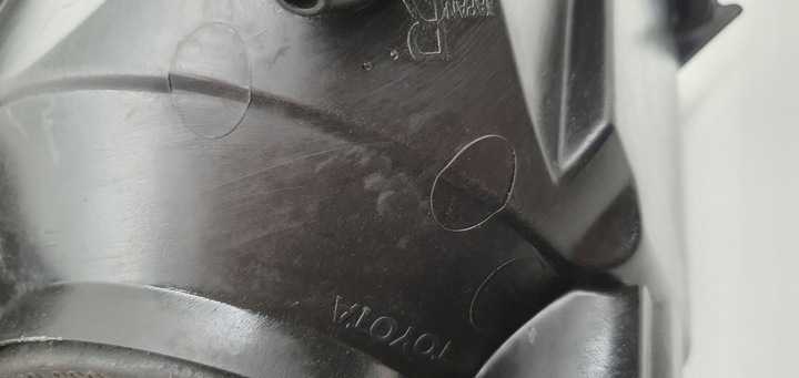 фото №6, Toyota rav 4 iii 3 обычная линза чёрная лампа правая eu оригинальная