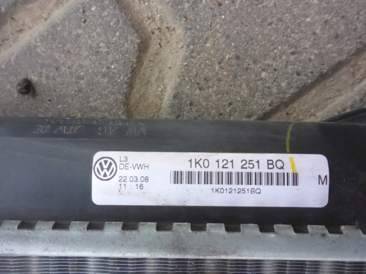 фото №8, Vw skoda seat audi радиатор основний  1k0121251bq оригинал