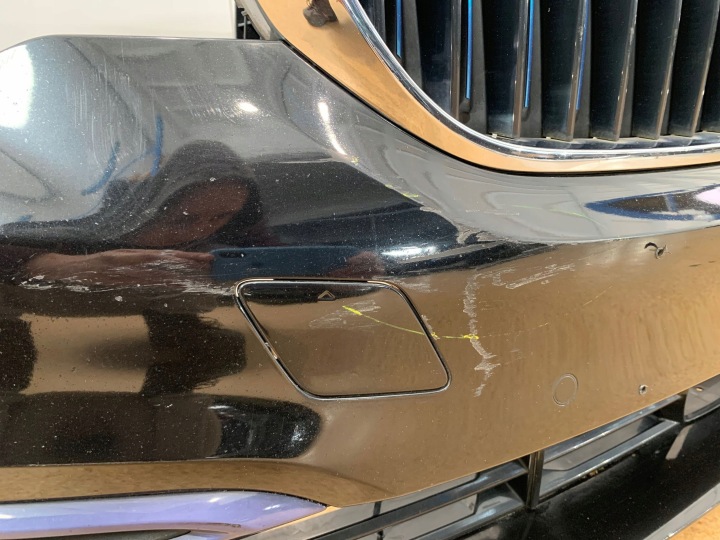 фото №6, Bmw 5 g30 g31 бампер передний спортлайн гибрид 6xpdc
