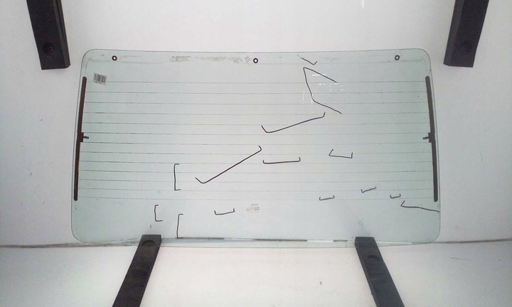 фото №1, Стекло задняя seat ibiza 1985-1993 зелёная оригинал