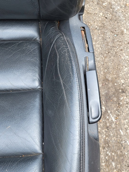 фото №8, Сидіння лівий перед водія з підігрівом подушка безпеки audi a4 b7 8e оригінальний номер eu шкіра