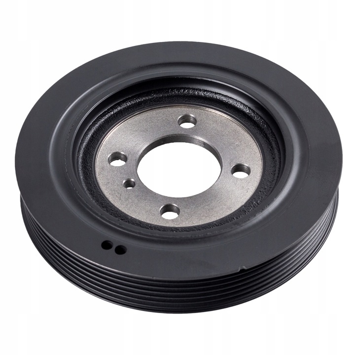 фото №2, Синий print adg06106 колесо ременное, wał коленчатый