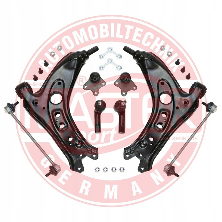 фото №1, Набор подвешивание skoda fabia polo 9n ibiza cordoba master sport