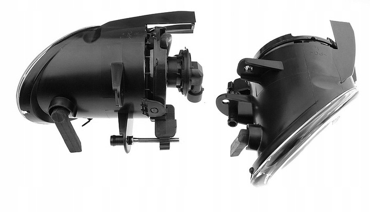 фото №4, Галоген противотуманные фары l+p + решётки kpl. vw passat b6 3c