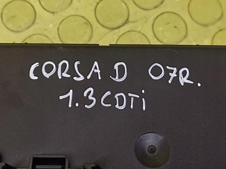 фото №7, Opel corsa d 1.3 cdti блок запобіжників 13265077