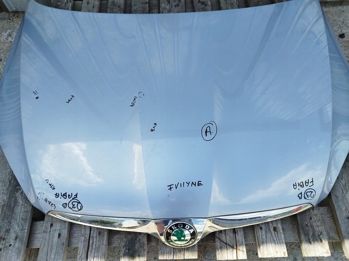 фото №7, Капот оригінальний лак skoda fabia ii рестайлінг 2010-2014 колір lf8k