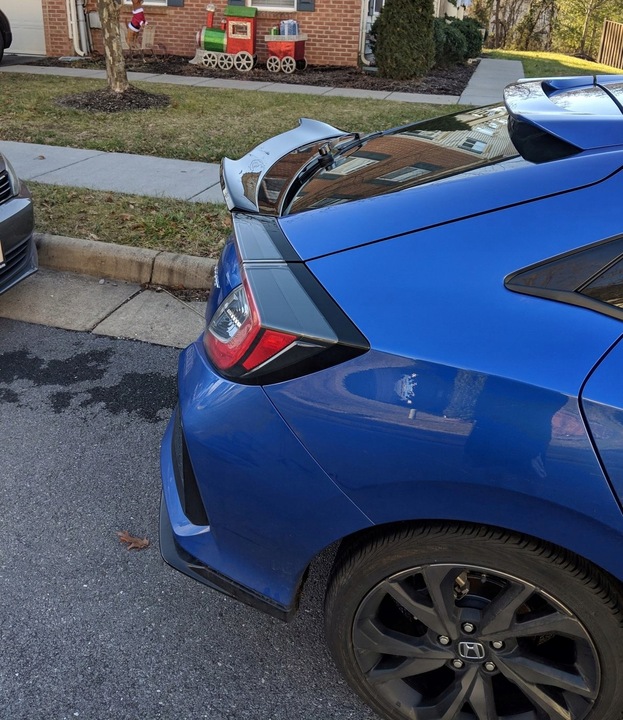 фото №9, Honda civic 10 x спойлер спойлер спойлер подкладка!