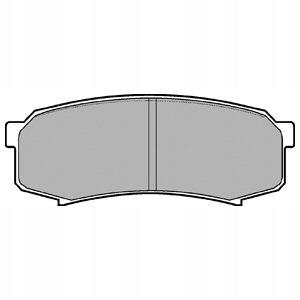 фото №1, Delphi гальмівні колодки гальмівні зад lp963 lp963
